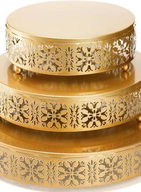 铁艺架高脚蛋DGJ09430糕婚摆台道具蛋糕盘水果盘点礼心托盘展示子