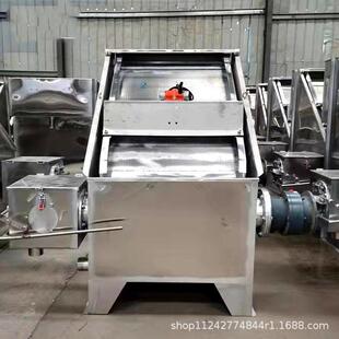 场斜筛式猪牛粪脱水机鸭粪鸡粪固分离机养殖WVL粪粪污液干湿分离