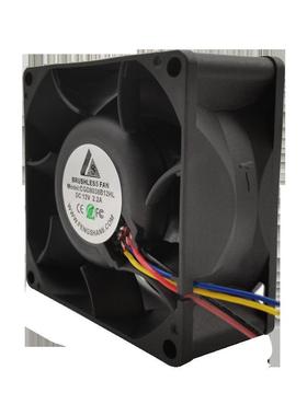 DCG8038高数大风量转机箱排风扇风方形CGD8038B双滚珠无刷直流扇