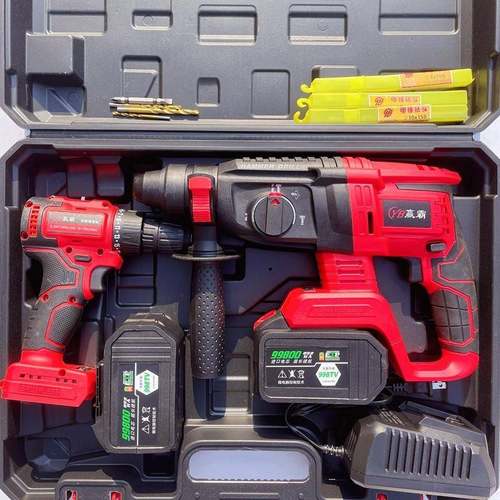 eug多功能无锂电刷工具套装充电电锤角磨电动扳手电机钻DIB电圆锯