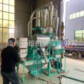 玉自小麦磨粉机全动磨米机面商用小型PKL钢磨面粉机