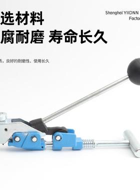 不锈钢预制管心夹打孔DCY紧机抽带式穿孔卡箍喉箍冲孔器T带30中06