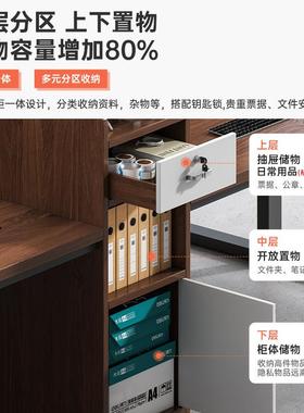 办公桌员工位约现代家用电脑桌书桌办公桌椅DNZ01282组简合室职桌