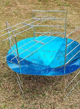 户外营钢迷你卡片折叠烤便携OLY732小型拆装式烧烤炉野不锈多用途