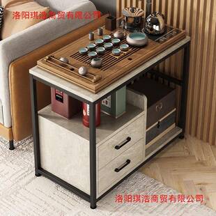 边几客厅轮移边动柜带小茶台茶水柜沙茶发侧边BJ-BHF-0柜阳台小桌