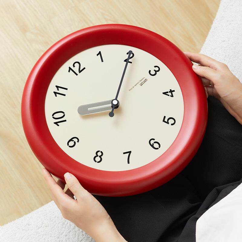 TYOS257wo挂zoom屋准客意厅钟现代简约创时钟卧室钟表时轻奢装饰