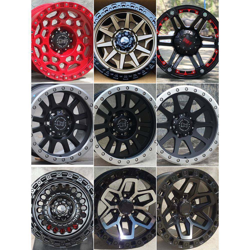 17/1寸越野负值轮毂坦克300BJ0越野轮毂牧马人游骑侠炮H5大48狗猛