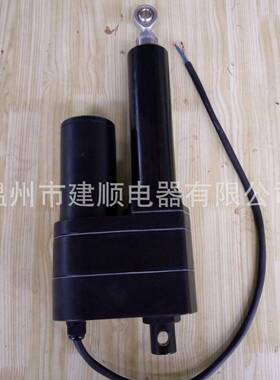 工业电动推杆7000N直流电动太阳能电机行程200MM改装货车推门器