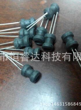 直销字件绕线电感工6OWD*MM-82MH直插8电感线圈0插608-823K