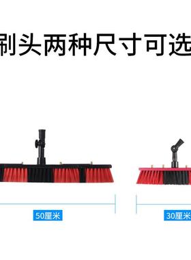 水光板清洗伏工具设高层擦玻QPJ璃外墙招牌清洁备加长伸缩杆通刷