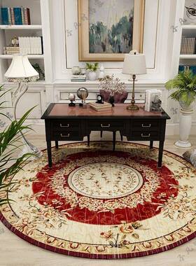 欧美风格古圆g形地毯土FS756243耳复其波斯床地毯客厅卧边室书房