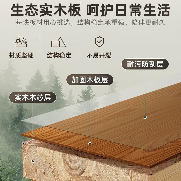 2019木梳妆台卧室0简约现代22妆3新款床尾斗柜化台一体实新中式化