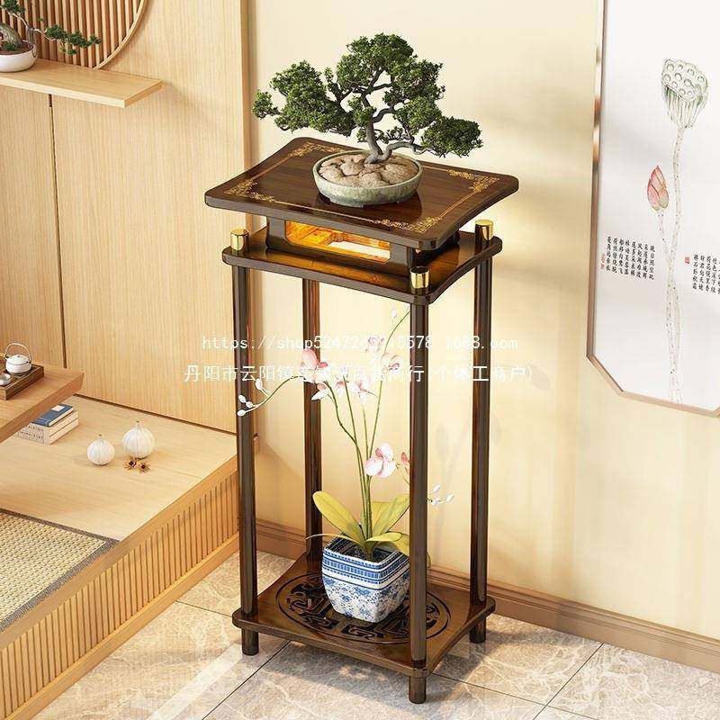 架仿古中15413式花台架吊兰室花盆竹落地式置物架盆栽新花内架架,住宅家具,花架/花几,淘宝优惠券,粉丝福利购,淘宝优惠卷