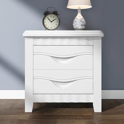 边全实木储1403#床头柜型简小约现代床小柜子物柜简易卧室多功能