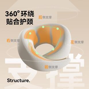 鸵鸟枕u型枕忆棉CXM护颈记枕飞机睡觉U形枕脖坐车便携旅行脖枕子