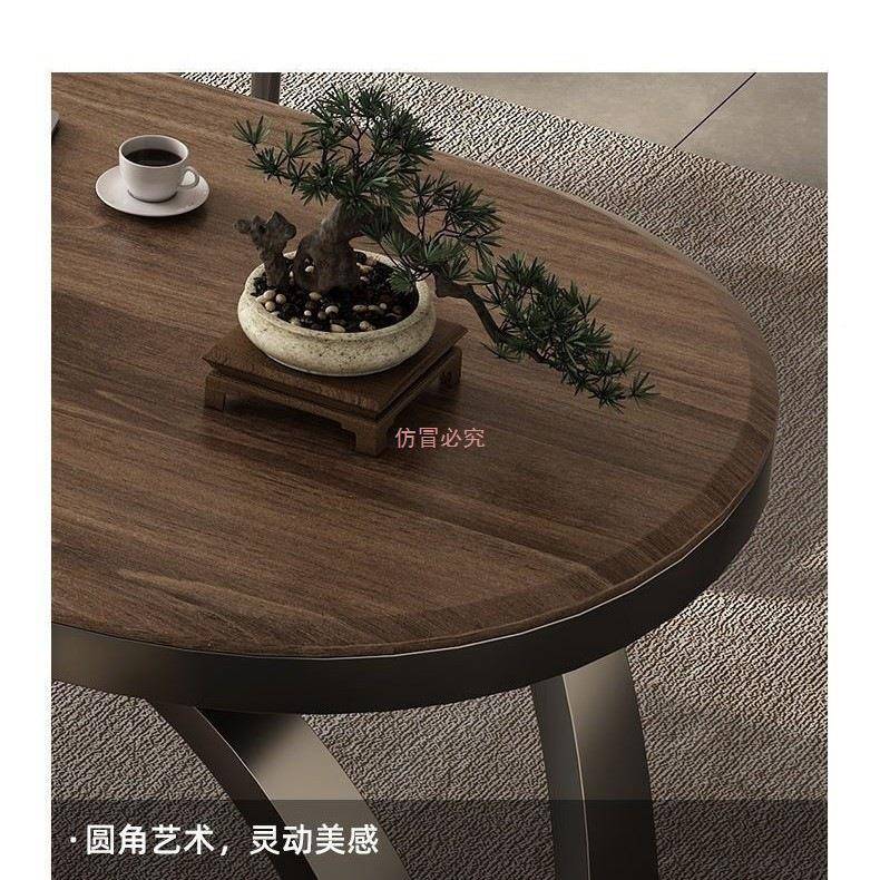 大板茶桌椅组实合平面款茶木桌一体一整家套泡茶用茶几可10061051