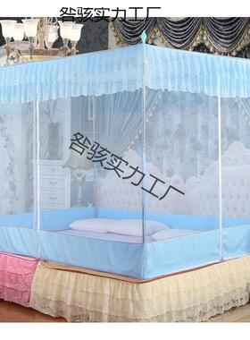 定蚊帐加宽超合大小特殊尺做VCY寸母拼接并皮床子布艺榻榻米坑