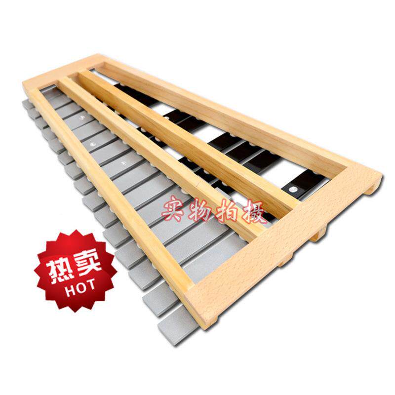 奥尔夫乐器击打乐器铝板琴25音铝板琴琴25音敲击CZH配包