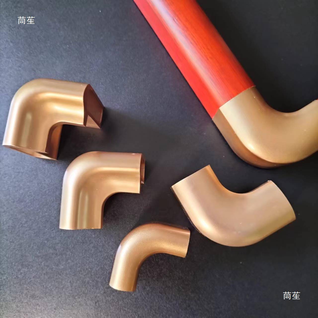 实木仿铜角画框A字画683法装裱书铜角框框新中式国画铜角相BS仿铜