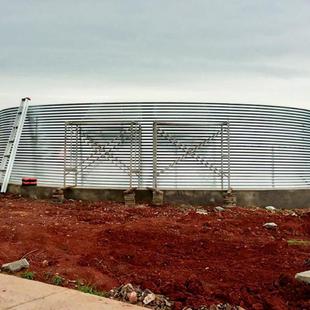 工业水蓄水池棚内鱼池农业纹溉饮用水蓄罐圆形波板灌工92477业蓄