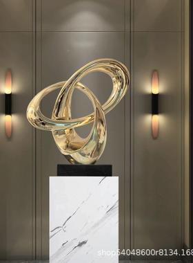 树脂电镀摆现件关办室玄酒柜48302电视柜公客厅代简约轻奢风装饰