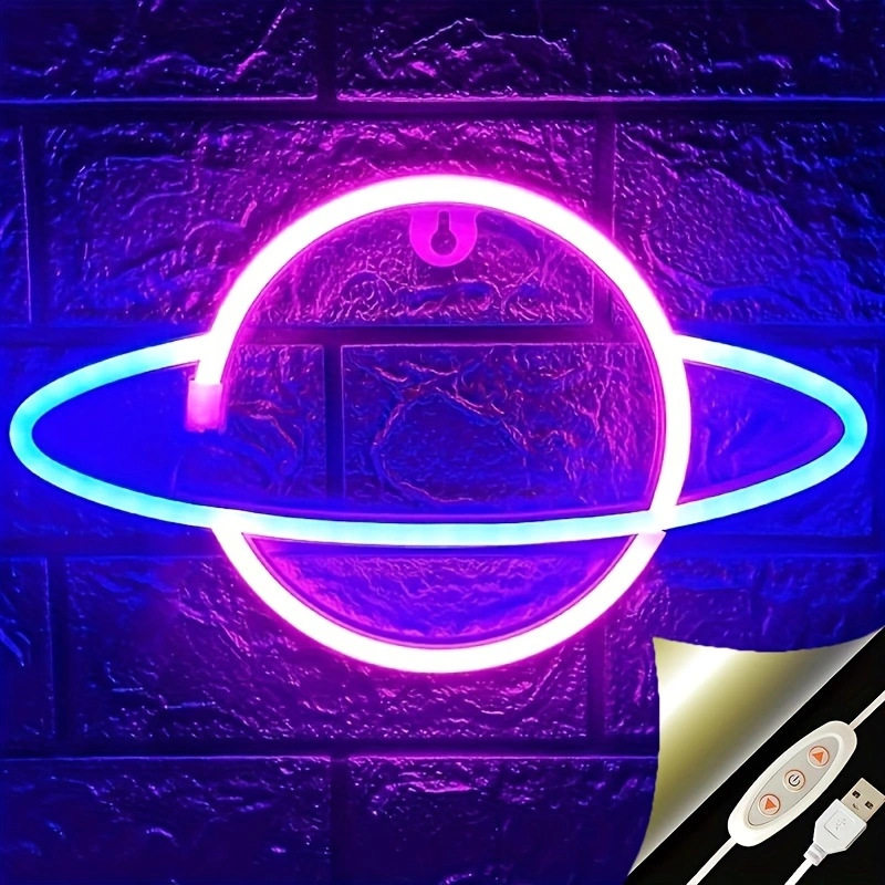 LED霓虹宇宙氛围小夜灯