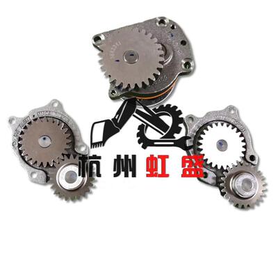 适用挖机配件小松128 PC138.PC120一6 PC60一7.4D102发动机机油泵