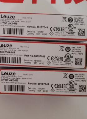 Leuze劳易测50137049，HT3C.V/4X-M8光电开关