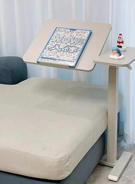 可动升作降边桌卧室家EBE用书床桌学生写字电脑桌站立式移工台书