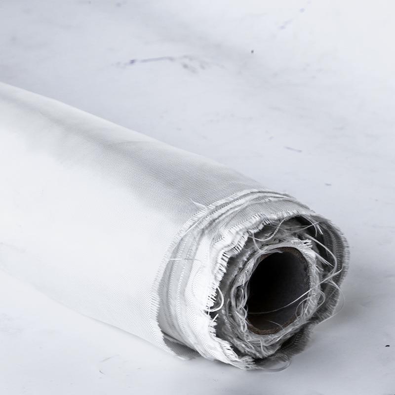 防布火玻纤隔热高温NRV玻布白色纤维布璃吸音防尘玻璃丝丝布