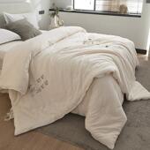 子一母被大DUM豆纤维全棉加厚款 A类二四季 通用拉链芯合款 被子被冬