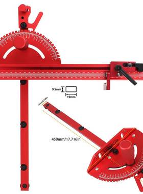 推把山装作KOM台靠山雕刻靠机电圆锯靠山改滑槽靠山工木工