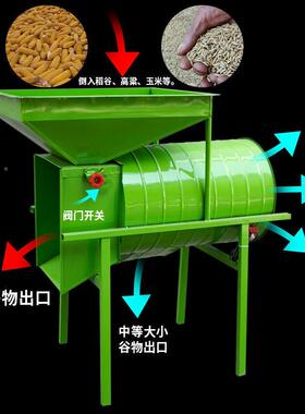 电风车农用风选机质小稻谷43637油菜籽杂麦分离机农用机动械圆形