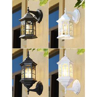 新中式太阳能户防水壁园灯别花凉亭走墅廊过道灯007庭院外墙壁外