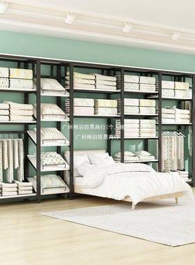 家纺展货架展示架多层置物架示架可调节品床LPY上用品布料样示展