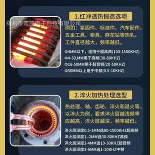 高频感加机线热圈焊感应加热线圈淬火接熔炼RUN透热锻造炉铜管线