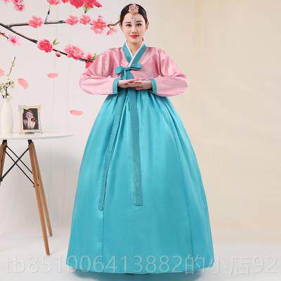 高档装改良唱韩服女成人演出舞蹈民族服装/舞台装