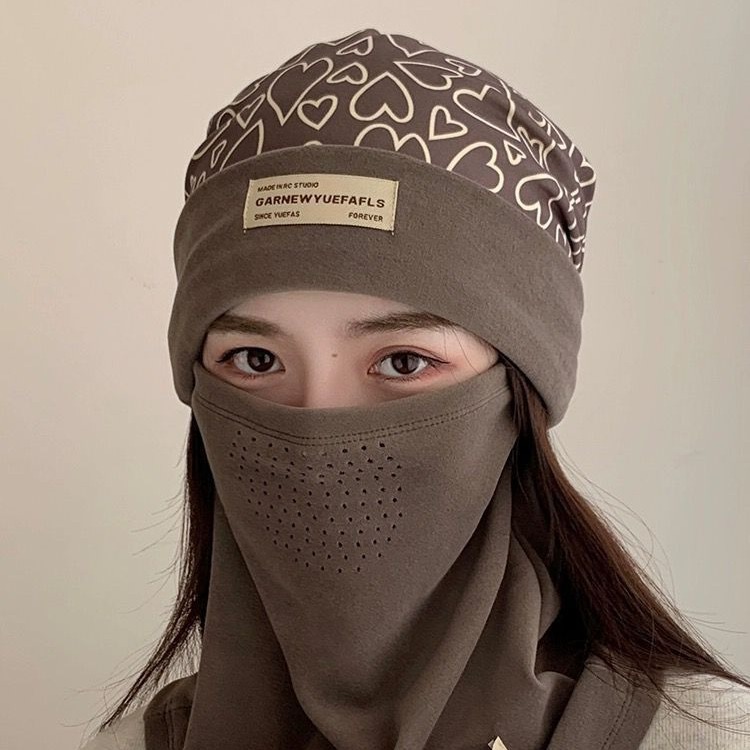 网红护颈椎围脖女保暖套装