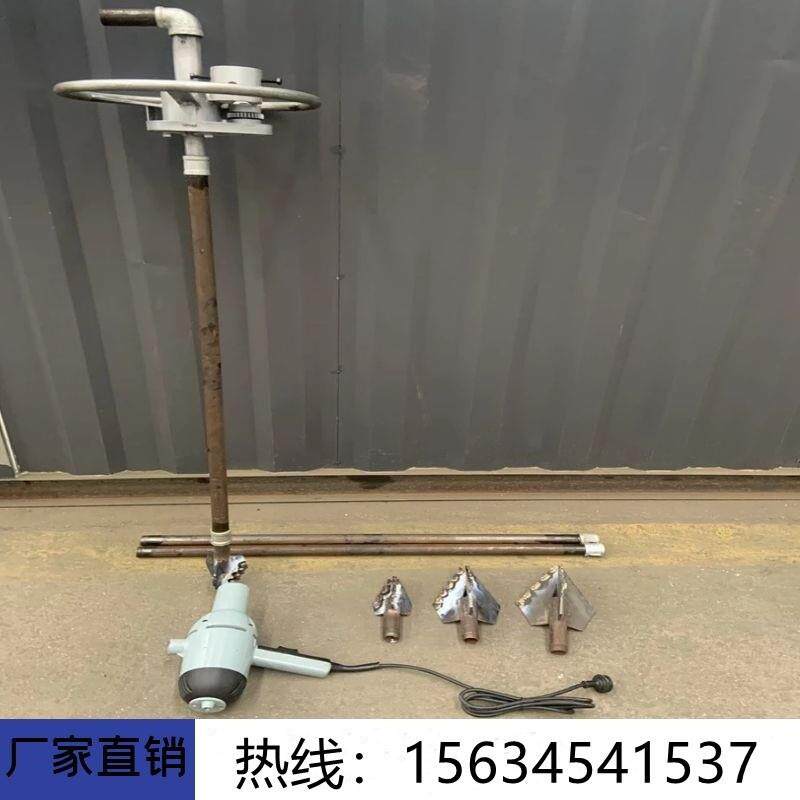 灌溉水空调简易机器 山东打井机家用小型220伏手持式电动钻井设备