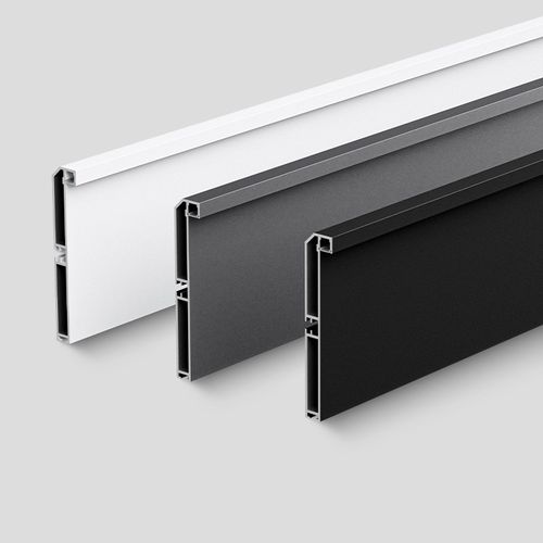 10公分加厚橱柜踢脚板卡扣式厨房下挡板踢脚线铝合金挡水板地脚线