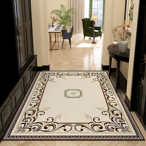 pvc地垫入户门垫可擦洗高级感皮革地毯门垫进门玄关家用脚垫耐脏