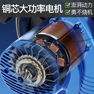 电动吹风枪吹灰机吹气电脑清灰高压炝吹尘抢除尘气动工具家用小型