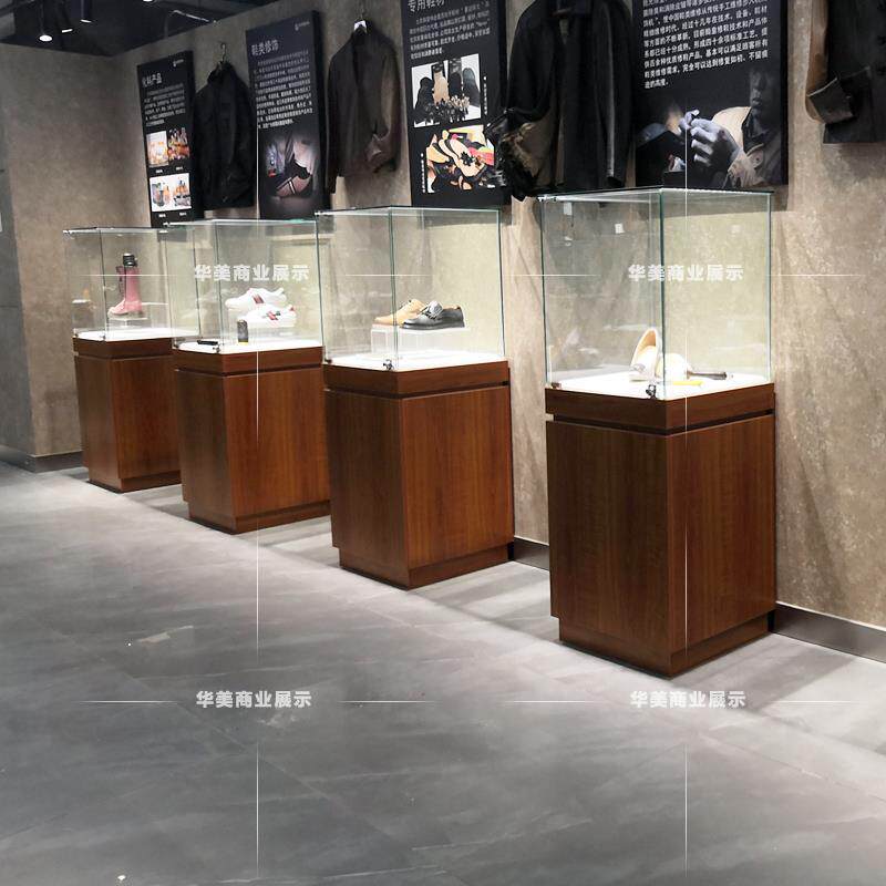 玻璃展示柜博物馆文物陈列柜展览柜珠宝玉器模型道具玻璃展柜家用
