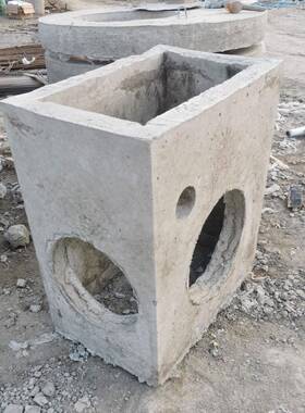 钢筋混土雨凝水口双集篦单雨水收水口井VZE室水泥水井构件成品防