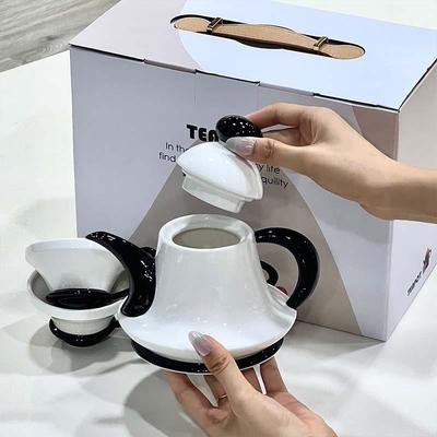 中古风伴月礼陶瓷送茶杯茶具套装客高档结婚乔72809迁新居礼物户