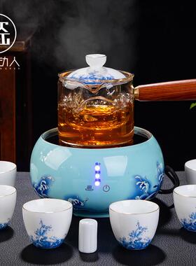电陶炉煮茶器烧玻炉璃煮茶家用电热炉功夫具黑茶茶普洱RCDR-582茶