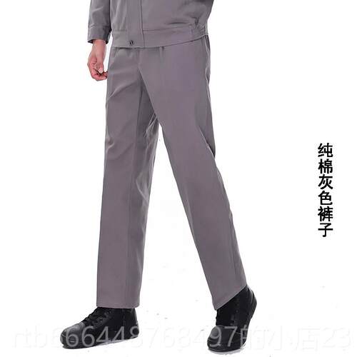 高档纯棉秋冬男双层工作服装加厚电焊工袖防烫长全棉劳保套服定制