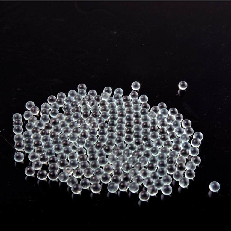 26年玻璃珠厂家直供油漆研磨用工业大玻璃珠3-4mm
