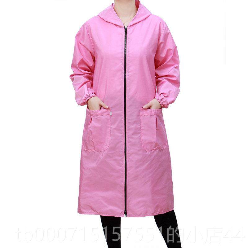 正品加长防水罩衣厨人大防油扣工作服家用房围裙按长袖薄外套男女,家庭/个人清洁工具,围裙,淘宝优惠券,粉丝福利购,淘宝优惠卷