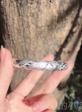 正品纯银礼999龙凤珠银饰身圆车花推拉式女手炼覆古民族风格女9品